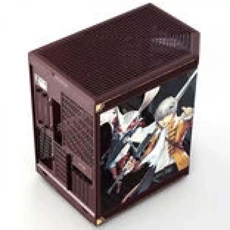 HYTE PC korpusas Y70 Metaphor ReFantazio (Midi-Tower, E-ATX, grūdintas stiklas, dviejų kamerų, PCIe 4.0 stovas, baltas/daugiaspalvis)