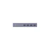 KVM jungiklis Unitek V307A USB HDMI 2 prievadų 4K Ultra HD 3840x2160@60Hz HDCP 2.2, metalinis korpusas, pilka