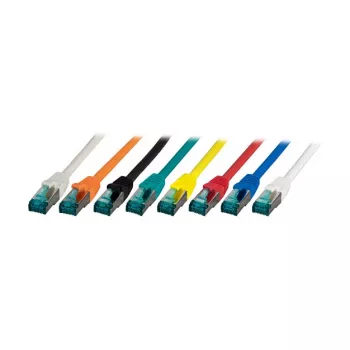 EFB-Elektronik RJ45 Patch kabelis Cat.6A S/FTP LSZH Raudonas 3m