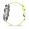 Garmin Venu 010-03014-02 išmanusis laikrodis / sportinis laikrodis 3,56 cm (1,4 inch) AMOLED 45 mm Skaitmeninis 454 x 454 pikseliai Liečiamas ekranas Sidabrinis Wi-Fi GPS (palydovas)