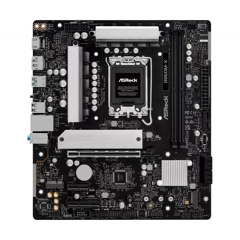 Motininė plokštė ASRock B850M-X WiFi AMD B850 Socket AM5 micro ATX