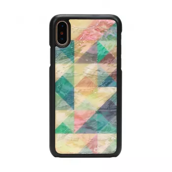 Dėklas išmaniesiems telefonams iKins, skirtas iPhone XS / iPhone XS Mosaic Black