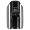 Kortelių spausdintuvas Zebra ZC300 – sublimacinis/terminis, 300x300 DPI, LCD, 100 kortelių padavimas, Ethernet, sidabrinis/juodas