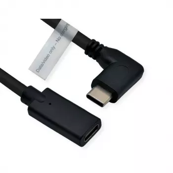 ROLINE 11.04.5496-10 - 2 m USB Type-C (vyriškas) į USB Type-C (moteriškas) lankstus laidas