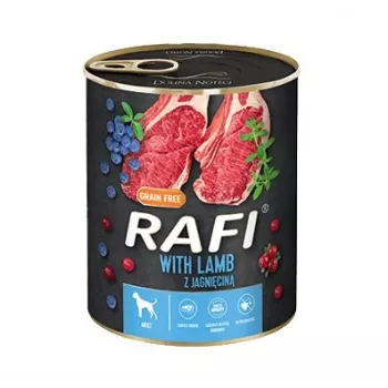 Dolina Noteci Rafi šlapias ėdalas šunims su ėriena - 800g