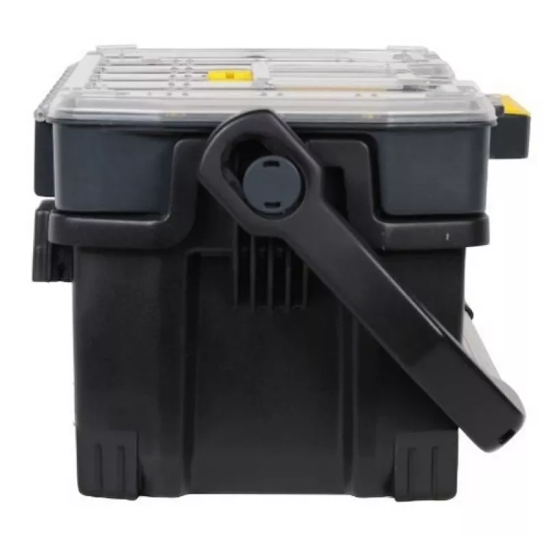 Stanley 1-97-514 dėžutė smulkioms detalėms/įrankiams, juoda, permatoma