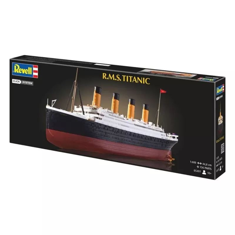 Plastikinis modelis laivo RMS Titanic EC Multicolor 1:600