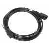 Lanberg CA-C13E-11CC-0030-BK Stromkabel Schwarz 3 m C13-Koppler C14-Koppler (CA-C13E-11CC-0030-BK)