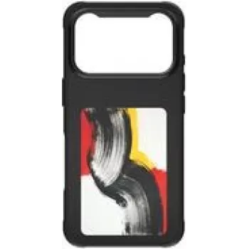 4smarts E-Ink dėklas / NFC ekranas iPhone 17 Pro, Qi2 - juodas (541788)