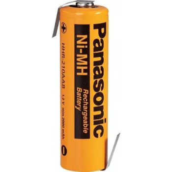Įkraunama NiMH baterija Panasonic HHR-210AAB3B-1Z, 1,2V 2000mAh, Sub-C dydžio