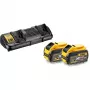 DCB132 Flexvolt rinkinys - 2 x DCB547 18V/54V 9.0Ah baterijos