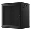 Sieninis stovo korpusas Lanberg WF01-6412-23B 12U Juodas IP20