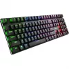 SHARKOON PureWriter RGB žaidimų klaviatūra, juoda, FR išdėstymas, Kailh Choc Low Profile Blue