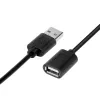 USB ilginimo laidas AM-AF 1,8 m juodas
