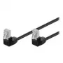 Tinklo kabelis Goobay 96077 Juodas 0,5m Cat5e F/UTP