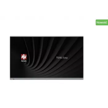 Interaktyvus monitorius AVTEK TS 8.1 EASY 65, 65 colių (165,1 cm) 3840×2160 UHD, infraraudonųjų spindulių 20 taškų lietimas, Wi‑Fi, 400 cd/m²