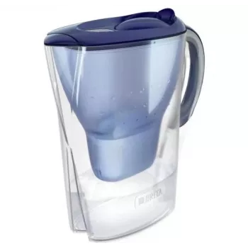 BRITA Marella vandens filtro ąsotis 2,4 L su 3 Pure Performance kasetėmis, Maxtra Pro, mėlynas