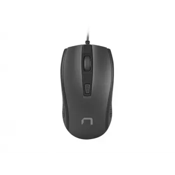 Natec HOOPOE 2 optinė pelė 1600 DPI, USB, juoda