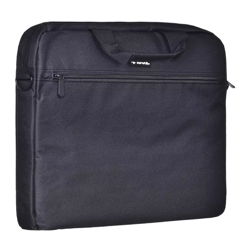 Dėklas nešiojamam kompiuteriui iBOX TN6020, 39,6 cm (15,6 colio), nailonas, juodas, su petneša