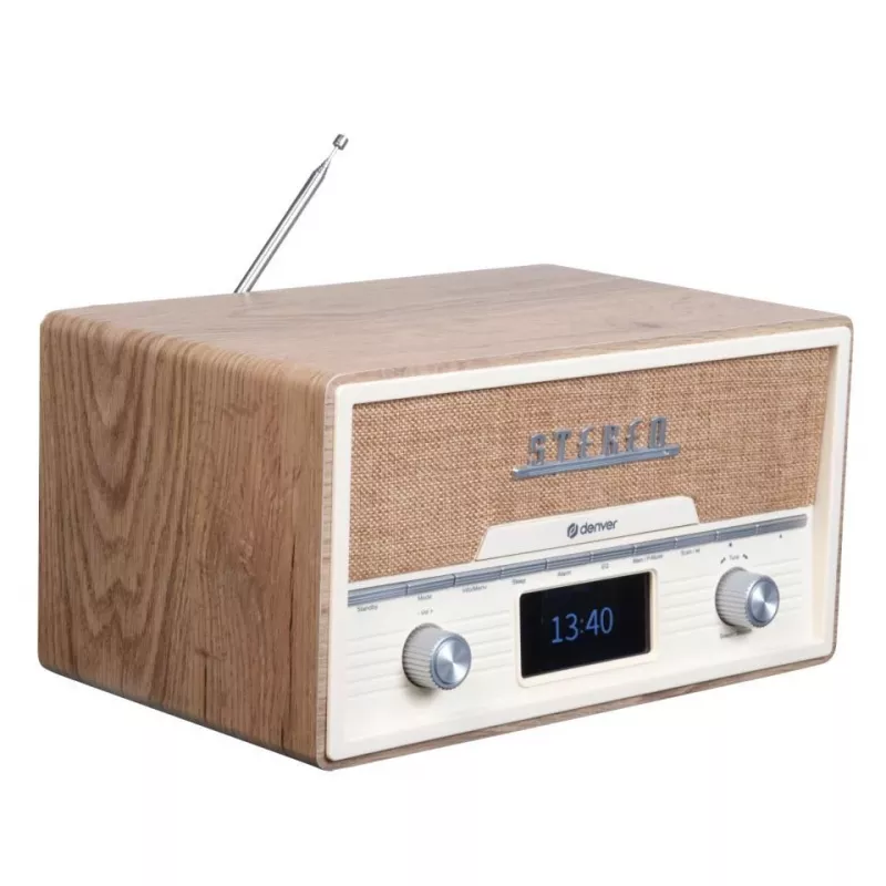 DENVER MDA-525LW medinis asmeninis CD grotuvas 10W DAB+ FM