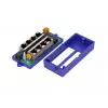PoE įpurškiklis Extralink Gigabit 4 prievadai, 4x 1000Mb/s RJ45, 48V, mėlynas/juodas