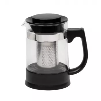 Resto Kitchenware 90512 arbatinukas Vienvietis 950 ml Juodas, Skaidrus