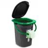 Šiukšlių dėžė Greenblue GB320BB juoda mėlyna plastikinė 19L