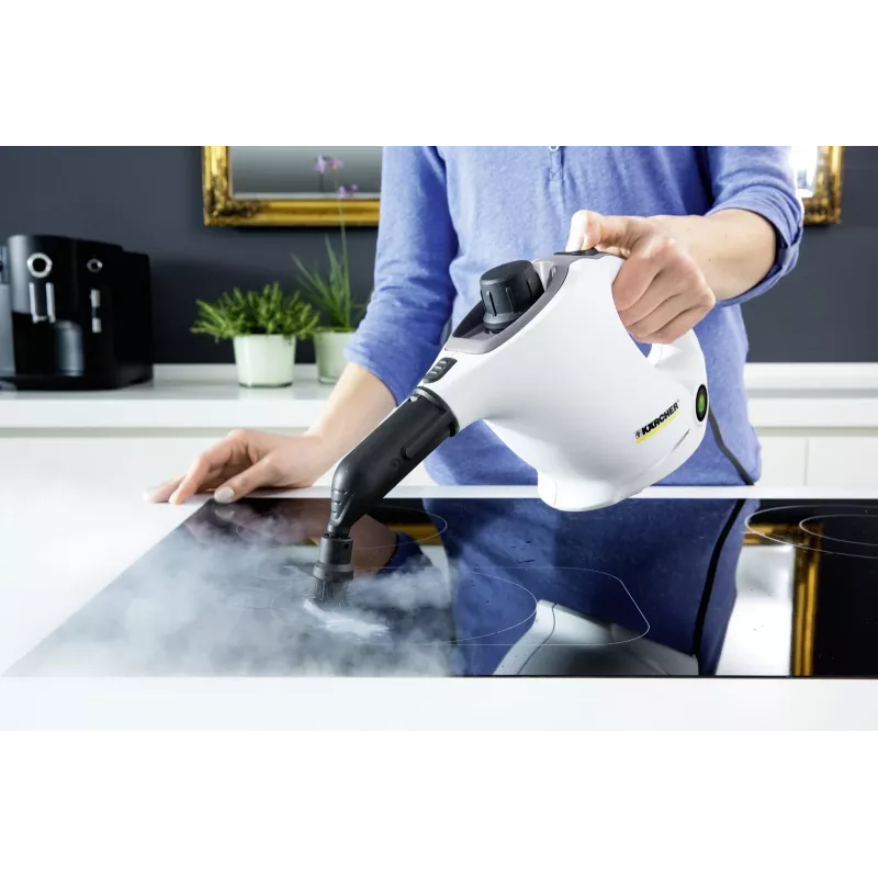 Kärcher SC 1 cilindrinis garų valytuvas 1200 W juoda, balta