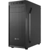 NATEC Aracanta Midi Tower Black – kompiuterio korpusas