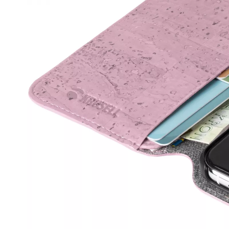Dėklas su pinigine Krusell Birka iPhone 11 Pro 15,5 cm rožinis
