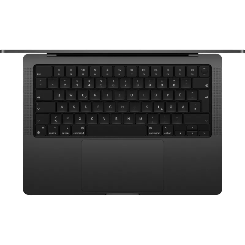 APPLE MacBook Pro 35,97 cm 14,2 colio, Apple M4 Pro 14 branduolių CPU ir 20 branduolių GPU, 24 GB, 1 TB SSD, Space Black (MX2J3D/A)