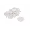 LANBERG RJ-45 kištukas PLU-6000 Cat6 U/UTP kabeliams, permatomas/baltas, 100 vnt. pakuotė