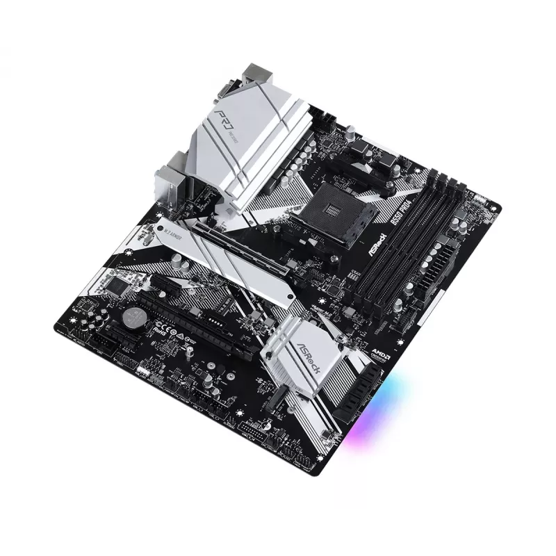 Motininė plokštė ASRock B550 PRO4 AMD B550 Socket AM4 ATX