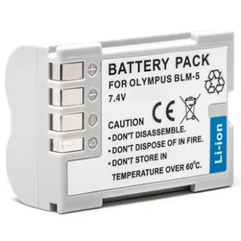 Įkraunama baterija extra digital PS-BLM5 7,2V 1200mAh fotoaparatams ir nešiojamiems įrenginiams