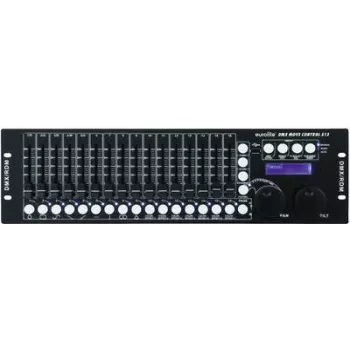 Apšvietimo pultas EUROLITE Move Control 512 32 kanalų 19 colių (48,30 cm) DMX valdiklis