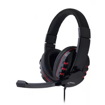 Gembird GHS-402 ausinės / headset Laidinės galvos juosta Žaidimų Juoda