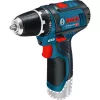 Bosch GSR 12V-15 Professional belaidis gręžtuvas-suktuvas 650 g juoda, mėlyna, raudona, sidabrinė
