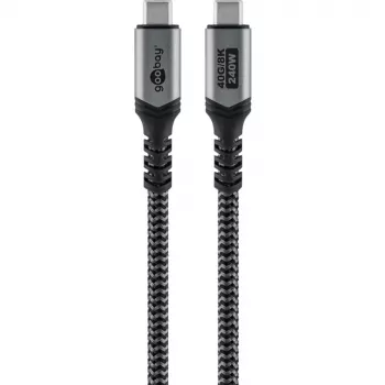 Goobay 74211 USB-C laidas juodas