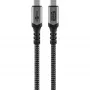 Goobay 74211 USB-C laidas juodas