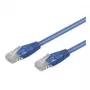 Wentronic Goobay CAT 6 jungiamasis laidas, U/UTP, mėlynas, 5 m – CCA vario mišinys (68417)