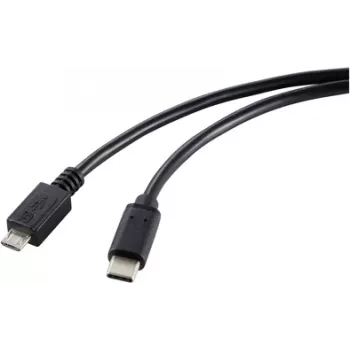 Renkforce RF-5720396 USB laidas juodas