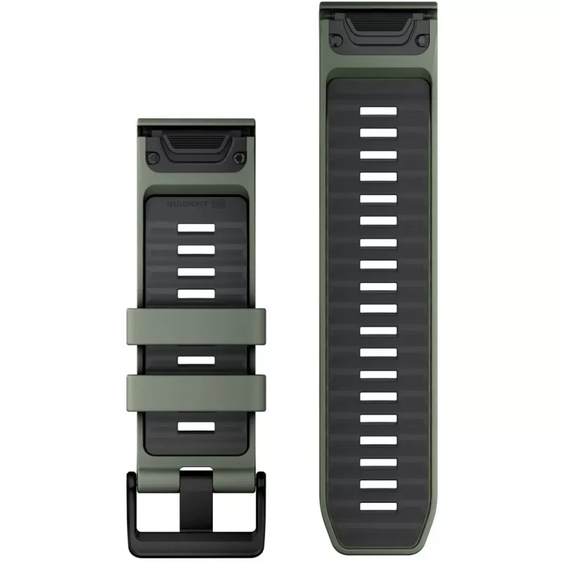 Garmin QuickFit 26 mm silikoninis dirželis 010-13393-04 Graphite Green