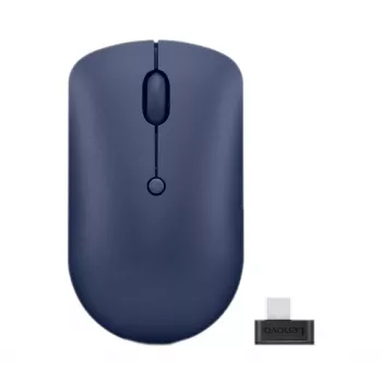 Belaidė optinė pelė Lenovo 540 RF, ambidekstrinė, 2400 DPI, 2,4 GHz USB‑C imtuvas, mėlyna