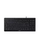 CHERRY STREAM TKL klaviatūra belaidė USB QWERTZ šveicariška juoda