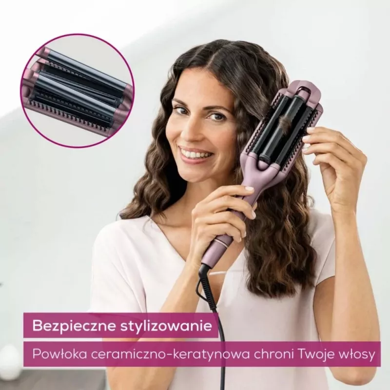 Plaukų formuotojas Beurer HT65 2-in-1 garbanojimo ir tiesinimo įrankis, modelis HT65