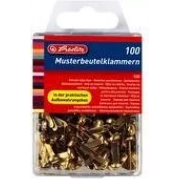 Segtuvas dokumentams Herlitz 8770307 Metal Brass 100 vnt.