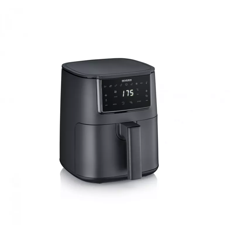 Oro gruzdintuvė SEVERIN FR 2461 – 4 l talpa, juoda