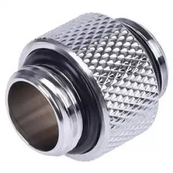 Alphacool HF dvigubas spenelis G1/4 AG į G1/4 AG 10mm - Chromuotas (17199)