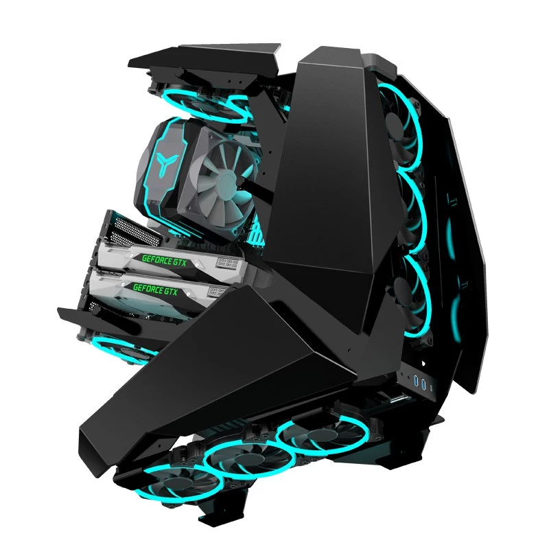 PC korpusas Jonsbo MOD5, ATX, juodas