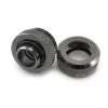 XSPC jungtis G1/4 iki 14 mm kietam vamzdžiui, juodas chromas - 8 vnt.